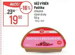 Globus VÁŠ VÝBĚR Paštika nabídka