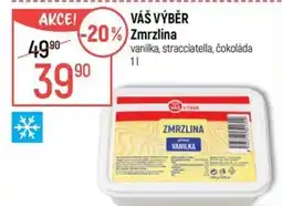 Globus VÁŠ VÝBĚR Zmrzlina nabídka