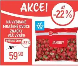Globus Na vybrané mražené ovoce značky váš výběr nabídka