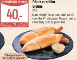 Globus Párek v rohlíku Globus nabídka