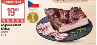 Globus Anglická slanina Globus nabídka