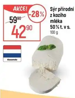 Globus Sýr přírodní z kozího mléka 50% t.vs. nabídka