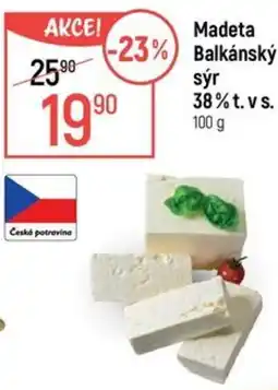 Globus Madeta Balkánský sýr 38% t.v s. nabídka