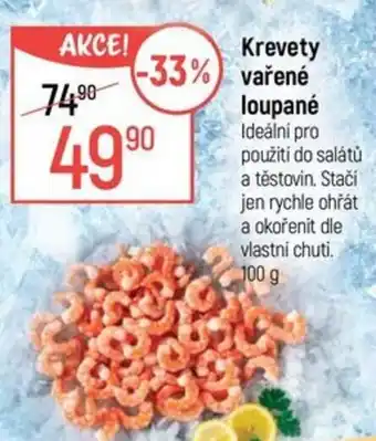 Globus Krevety vařené loupané nabídka