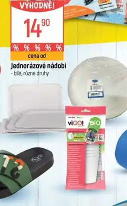 Globus Jednorázové nádobí nabídka
