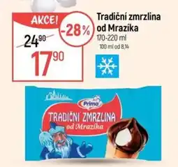 Globus Tradiční zmrzlina od Mrazíka nabídka