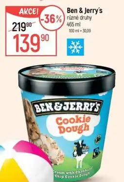Globus Ben & Jerry's nabídka