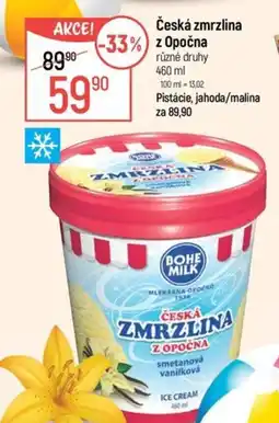 Globus Česká zmrzlina z Opočna nabídka
