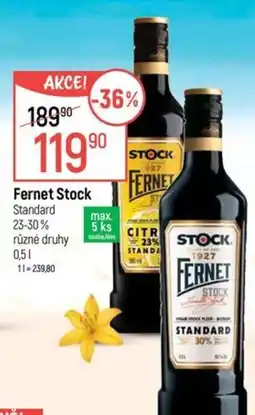 Globus Fernet Stock Standard nabídka