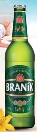 Globus Braník světlé výčepní pivo nabídka