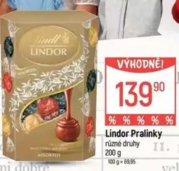 Globus Lindor Pralinky nabídka