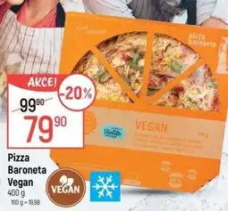 Globus Pizza Baroneta Vegan nabídka