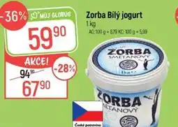 Globus Zorba Bílý jogurt nabídka