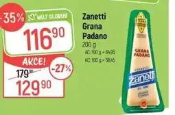 Globus Zanetti Grana Padano nabídka