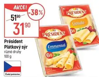 Globus Président Plátkový sýr nabídka