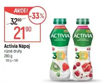 Globus Activia Nápoj nabídka