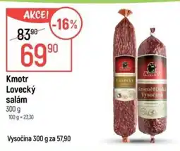 Globus Kmotr Lovecký salám nabídka