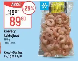 Globus Krevety koktejlové nabídka