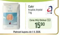 Globus Cukr krupice, krystal nabídka