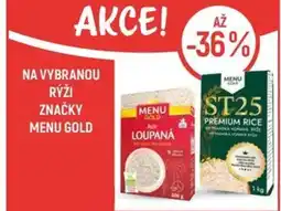 Globus Na vybranou rýži značky menu gold nabídka