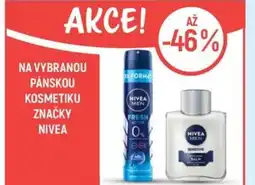 Globus Na vybranou pánskou kosmetiku značky nivea nabídka