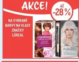 Globus Na vybrané barvy na vlasy značky lóreal nabídka