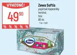 Globus Zewa Softis papírové kapesníky nabídka