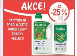 Globus Na vybrané prací a čisticí prostředky značky feeleco nabídka