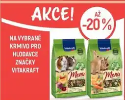 Globus Na vybrané krmivo pro hlodavce značky vitakraft nabídka