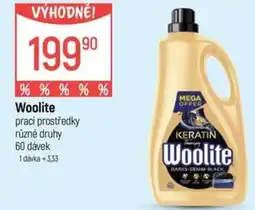 Globus Woolite prací prostředky nabídka