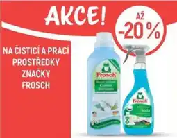 Globus NA ČISTICÍ A PRACÍ PROSTŘEDKY ZNAČKY FROSCH nabídka