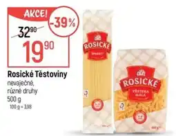 Globus Rosické Těstoviny nevaječné nabídka