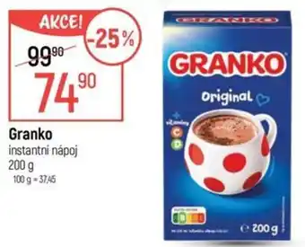 Globus Granko instantní nápoj nabídka