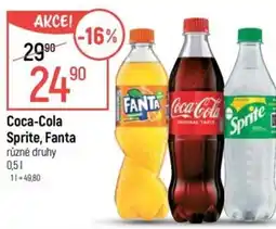 Globus Coca-Cola Sprite, Fanta nabídka