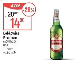 Globus Lobkowicz Premium světlý ležák nabídka