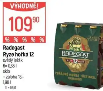 Globus Radegast Ryze hořká 12 nabídka