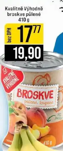 Jip Kvalitně výhodné broskve půlené nabídka