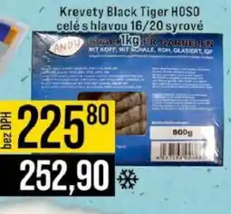 Jip Krevety Black Tiger HOSO nabídka