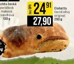 Jip Ciabatta černé olivy original nabídka