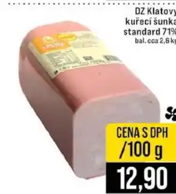 Jip DZ Klatovy kuřecí šunka standard 71 % nabídka