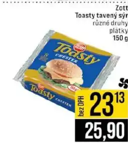 Jip Zott Toasty tavený sýr nabídka