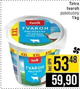 Jip Tatra tvaroh polotučný 1kg nabídka