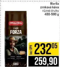 Jip Marila zrnková káva nabídka