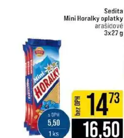 Jip Sedita Mini Horalky oplatky nabídka
