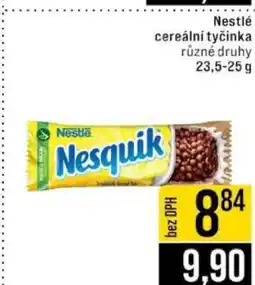 Jip Nestlé Cereální tyčinka nabídka