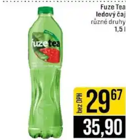 Jip Fuze Tea nabídka