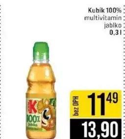 Jip Kubík 100% multivitamin jablko nabídka