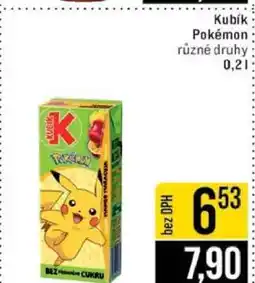 Jip Kubík Pokémon nabídka