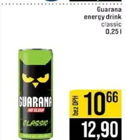 Jip Guarana energy drink classic nabídka