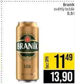 Jip Braník, světlý ležák nabídka